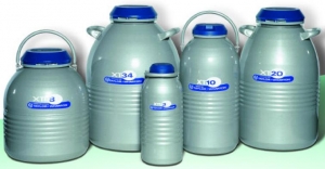 Containere criogenice pentru stocare probe in azot lichid